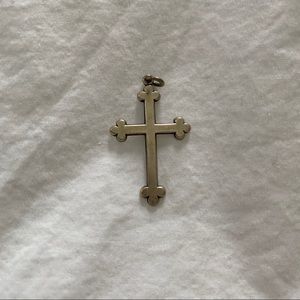 James Avery retired budded cross charm